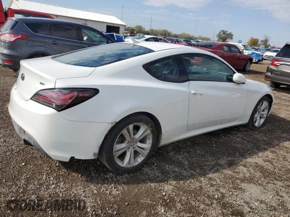 ✅ 2012 Hyundai Genesis Coupe Premium • VIN: KMHHT6KDXCU075939 • Lot: 86809715. Wystawiony na Copart z przebiegiem 124 522 mil. Bezpłatny archiwum sprzedaży aukcyjnych z USA i szczegółowy raport historii pojazdu na DreamBid. Zdjęcie 3.