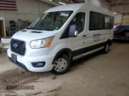 ✅ 2021 Ford Transit Passenger XL • VIN: 1FBAX2C83MKA31321 • Лот: 70137365. Опубликован ранее на Copart с пробегом 81 764 миль. Бесплатный доступ к архиву аукционных продаж из США и подробный отчёт об истории автомобиля на DreamBid. Изображение 1.