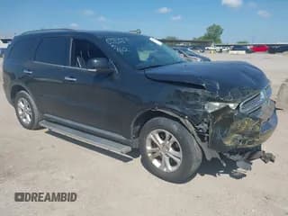 ✅ 2013 Dodge Durango Crew • VIN: 1C4RDHDG4DC650990 • Lot: 43011286. Wystawiony na IAAI z przebiegiem 159 642 mil. Bezpłatny archiwum sprzedaży aukcyjnych z USA i szczegółowy raport historii pojazdu na DreamBid. Zdjęcie 1.