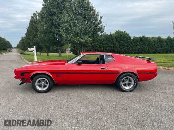 ✅ 1972 Ford Mustang • VIN: 2F05H144905 • Lot: 71133035. Listed on Copart with 74,102 mi. Free auction sales archive from the USA and detailed vehicle history report at DreamBid. Image 9.