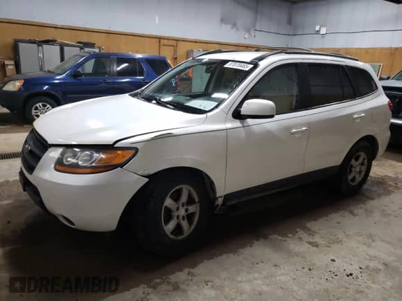 2008 Hyundai Santa Fe GLS with VIN 5NMSG73D98H153631, listed as a Copart auction lot 87070465 with 233,569 mi miles and Clean title. Bid and sale history available at DreamBid. Image 1.