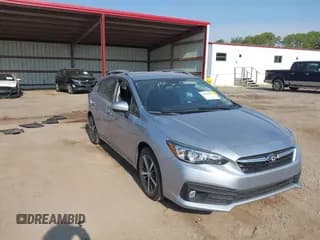 ✅ 2023 Subaru Impreza Premium • VIN: 4S3GTAV69P3708989 • Lot: 43000858. Listed on IAAI with 16,041 mi. Free auction sales archive from the USA and detailed vehicle history report at DreamBid. Image 1.