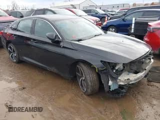 ✅ 2020 Honda Accord Sport • VIN: 1HGCV2F37LA027370 • Lot: 43748644. Listed on IAAI with 160,676 mi. Free auction sales archive from the USA and detailed vehicle history report at DreamBid. Image 1.