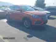 2017 Hyundai Santa Fe 2.4L with VIN 5XYZTDLB9HG444244, listed as a IAAI auction lot 43144566 with 150,150 mi miles and . Bid and sale history available at DreamBid. Image 1.