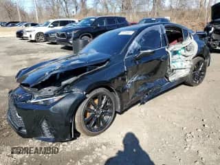 2025 Lexus IS 350 F Sport with VIN JTHBZ1B27S5082770, listed as a Copart auction lot 49768665 with 274 mi miles and Non repairable. Bid and sale history available at DreamBid. Image 1.