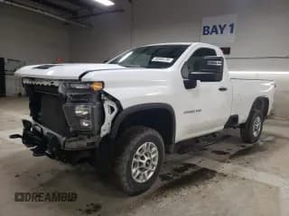 ✅ 2020 Chevrolet Silverado 2500HD Work Truck • VIN: 1GC3YLE73LF285999 • Лот: 58368135. Опубликован ранее на Copart с пробегом 118 408 миль. Бесплатный доступ к архиву аукционных продаж из США и подробный отчёт об истории автомобиля на DreamBid. Изображение 1.