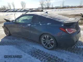 2013 Hyundai Genesis Coupe Grand Touring z VIN KMHHU6KJ5DU081393, wystawiony jako Copart lot #82652454 z przebiegiem 77 453 mil mil oraz Szkoda całkowita • Salvage title. Historia ofert i sprzedaży dostępna na DreamBid. Obrazek 2.