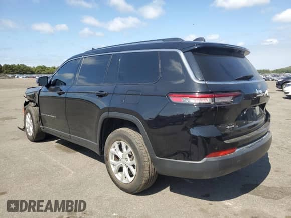 2023 Jeep Grand Cherokee Limited with VIN 1C4RJKBG7P8805516, listed as a Copart auction lot 80467835 with 36,342 mi miles and Salvage title. Bid and sale history available at DreamBid. Image 2.