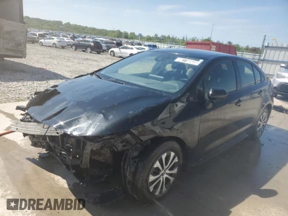 ✅ 2022 Toyota Corolla Hybrid LE • VIN: JTDEAMDE4NJ050191 • Lot: 56118505. Listed on Copart with Not provided. Free auction sales archive from the USA and detailed vehicle history report at DreamBid. Image 1.