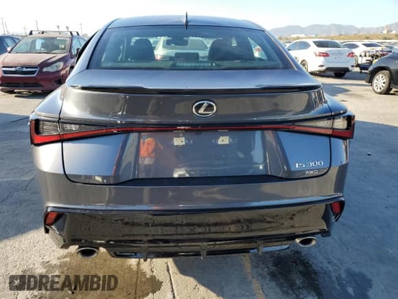 ✅ 2024 Lexus IS 300 F Sport • VIN: JTHB81F22R5053068 • Lot: 90077775. Listed on Copart with 7,484 mi. Free auction sales archive from the USA and detailed vehicle history report at DreamBid. Image 6.