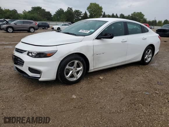 2017 Chevrolet Malibu LS z VIN 1G1ZB5ST1HF269969, wystawiony jako Copart lot #70947835 z przebiegiem 110 504 mil mil oraz Szkoda całkowita • Salvage title. Historia ofert i sprzedaży dostępna na DreamBid. Obrazek 1.