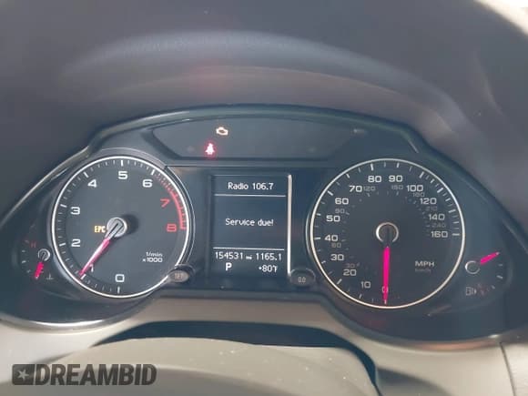 ✅ 2013 Audi Q5 Premium Plus • VIN: WA1LFAFP6DA072305 • Lot: 42574865. Listed on IAAI with 154,531 mi. Free auction sales archive from the USA and detailed vehicle history report at DreamBid. Image 7.