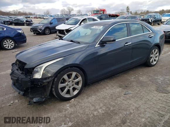 ✅ 2015 Cadillac ATS Performance RWD • VIN: 1G6AC5SX7F0122675 • Лот: 41422605. Опубликован ранее на Copart с пробегом 93 239 миль. Бесплатный доступ к архиву аукционных продаж из США и подробный отчёт об истории автомобиля на DreamBid. Изображение 1.