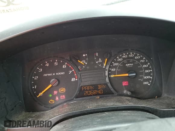 ✅ 2005 GMC Canyon SL Z85 • VIN: 1GTCS198058189876 • Lot: 84808145. Listed on Copart with 206,840 mi. Free auction sales archive from the USA and detailed vehicle history report at DreamBid. Image 9.