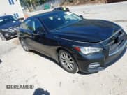 ✅ 2015 Infiniti Q50 Premium • VIN: JN1BV7AR6FM408877 • Lot: 43470572. Listed on IAAI with 68,040 mi. Free auction sales archive from the USA and detailed vehicle history report at DreamBid. Image 1.