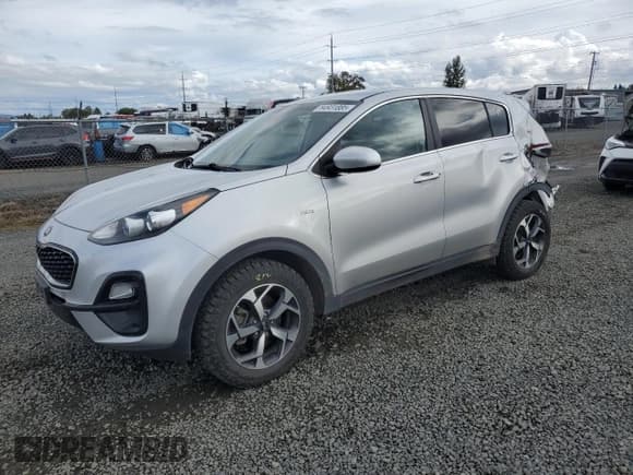 ✅ 2020 Kia Sportage LX • VIN: KNDPMCAC9L7692929 • Lot: 84931885. Listed on Copart with 76,150 mi. Free auction sales archive from the USA and detailed vehicle history report at DreamBid. Image 1.