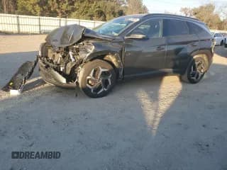 ✅ 2023 Hyundai Tucson Limited • VIN: 5NMJE3AE7PH164468 • Lot: 92599425. Listed on Copart with 57,727 mi. Free auction sales archive from the USA and detailed vehicle history report at DreamBid. Image 1.