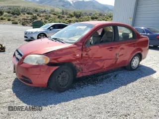 ✅ 2007 Chevrolet Aveo LS • VIN: KL1TD56657B076247 • Lot: 56247915. Wystawiony na Copart z przebiegiem Nie podano. Bezpłatny archiwum sprzedaży aukcyjnych z USA i szczegółowy raport historii pojazdu na DreamBid. Zdjęcie 1.