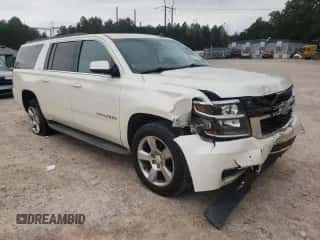 2015 Chevrolet Suburban LT z VIN 1GNSKJKCXFR309776, wystawiony jako Copart lot #74351814 z przebiegiem 162 346 mil mil oraz Szkoda całkowita • Salvage title. Historia ofert i sprzedaży dostępna na DreamBid. Obrazek 4.