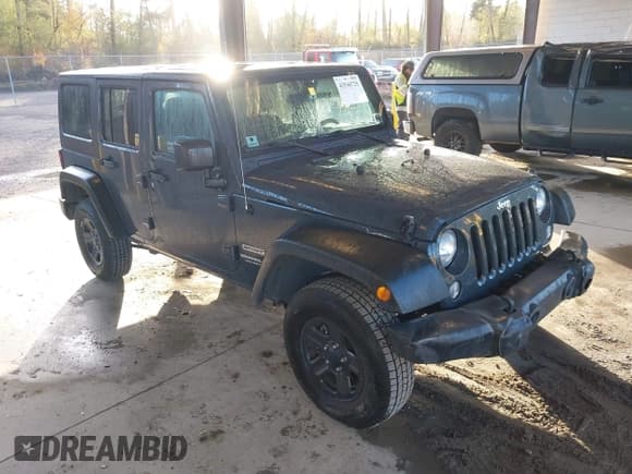 ✅ 2017 Jeep Wrangler Unlimited Sport • VIN: 1C4BJWDG0HL577377 • Lot: 43546725. Wystawiony na IAAI z przebiegiem 40 610 mil. Bezpłatny archiwum sprzedaży aukcyjnych z USA i szczegółowy raport historii pojazdu na DreamBid. Zdjęcie 1.