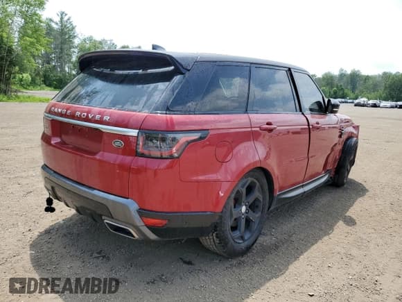 ✅ 2018 Land Rover Range Rover Sport HSE • VIN: SALWR2RK7JA195566 • Lot: 59533155. Listed on Copart with 113,974 mi. Free auction sales archive from the USA and detailed vehicle history report at DreamBid. Image 3.