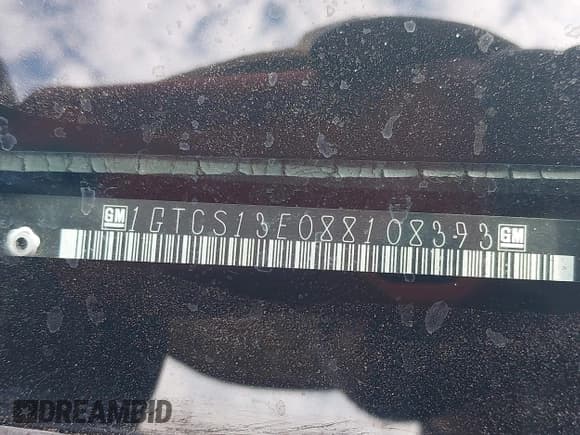 ✅ 2008 GMC Canyon SLE1 • VIN: 1GTCS13E088108393 • Лот: 42773274. Опубликован ранее на IAAI с пробегом 189 411 миль. Бесплатный доступ к архиву аукционных продаж из США и подробный отчёт об истории автомобиля на DreamBid. Изображение 9.