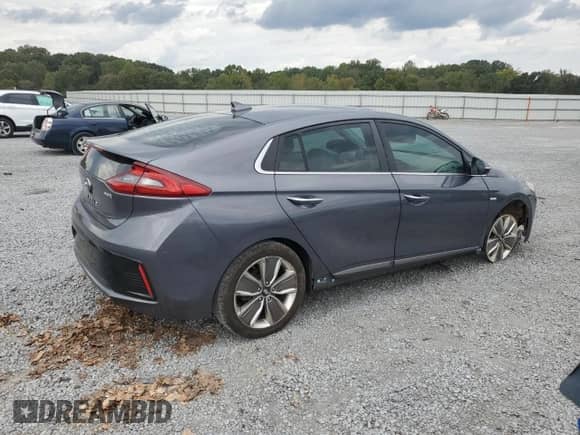 2017 Hyundai Ioniq Limited z VIN KMHC85LC4HU040753, wystawiony jako Copart lot #73189554 z przebiegiem 148 820 mil mil oraz Szkoda całkowita • Salvage title. Historia ofert i sprzedaży dostępna na DreamBid. Obrazek 3.