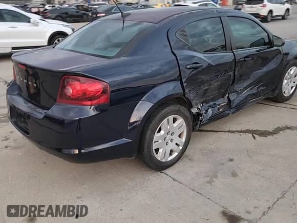 2014 Dodge Avenger SE with VIN 1C3CDZAB5EN225129, listed as a Copart auction lot 87205755 with 96,373 mi miles and Salvage title. Bid and sale history available at DreamBid. Image 13.