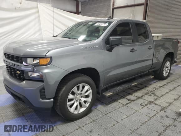 ✅ 2020 Chevrolet Silverado 1500 Custom • VIN: 1GCRYBEK4LZ333176 • Lot: 58762645. Listed on Copart with 123,276 mi. Free auction sales archive from the USA and detailed vehicle history report at DreamBid. Image 1.