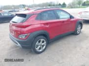✅ 2022 Hyundai Kona SEL • VIN: KM8K6CAB4NU924607 • Lot: 42155527. Listed on IAAI with 12,820 mi. Free auction sales archive from the USA and detailed vehicle history report at DreamBid. Image 4.