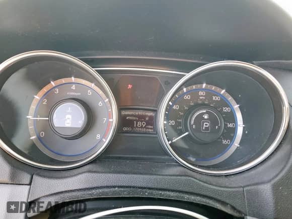 2014 Hyundai Sonata GLS with VIN 5NPEB4AC2EH883867, listed as a Copart auction lot 80292615 with 170,968 mi miles and Salvage title. Bid and sale history available at DreamBid. Image 9.