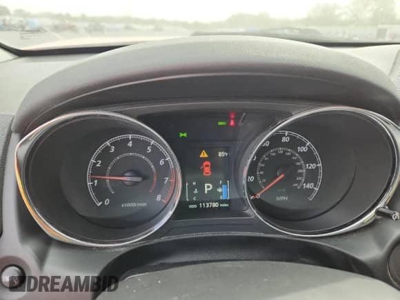 2016 Mitsubishi Outlander ES with VIN JA4AP3AUXGZ065196, listed as a Copart auction lot 84799705 with 113,780 mi miles and Salvage title. Bid and sale history available at DreamBid. Image 9.