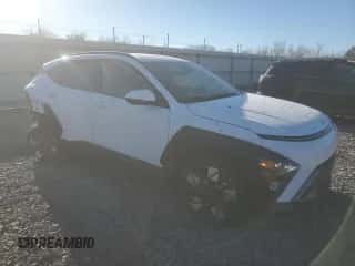 2024 Hyundai Kona SEL with VIN KM8HB3AB2RU080451, listed as a Copart auction lot 88164705 with 12,289 mi miles and Salvage title. Bid and sale history available at DreamBid. Image 4.