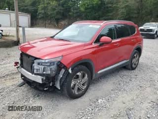 2021 Hyundai Santa Fe SEL z VIN 5NMS24AJ8MH325535, wystawiony jako Copart lot #70891355 z przebiegiem 38 380 mil mil oraz Szkoda całkowita • Salvage title. Historia ofert i sprzedaży dostępna na DreamBid. Obrazek 1.