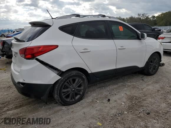2015 Hyundai Tucson SE z VIN KM8JU3AG9FU051418, wystawiony jako Copart lot #44110684 z przebiegiem 129 917 mil mil oraz . Historia ofert i sprzedaży dostępna na DreamBid. Obrazek 3.