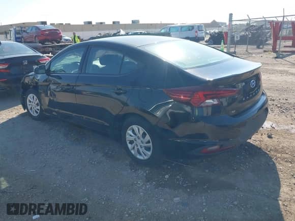 2020 Hyundai Elantra SE z VIN 5NPD74LF6LH526368, wystawiony jako IAAI lot #43228396 z przebiegiem 54 375 mil mil oraz . Historia ofert i sprzedaży dostępna na DreamBid. Obrazek 3.