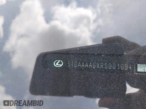 ✅ 2024 Lexus TX 350 • VIN: 5TDAAAA6XRS001094 • Лот: 42485833. Опубликован ранее на IAAI с пробегом 33 450 миль. Бесплатный доступ к архиву аукционных продаж из США и подробный отчёт об истории автомобиля на DreamBid. Изображение 9.