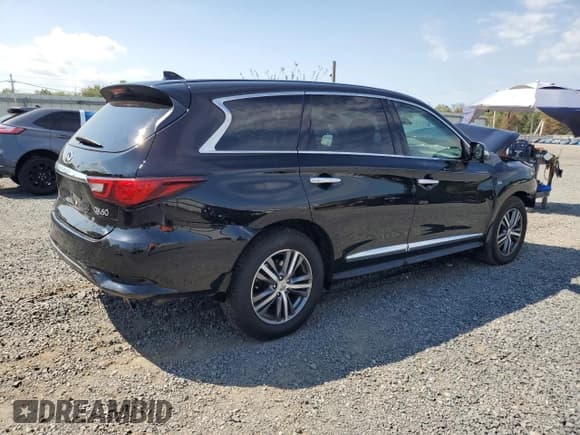 ✅ 2020 Infiniti QX60 Pure • VIN: 5N1DL0MM4LC513448 • Лот: 80710995. Опубликован ранее на Copart с пробегом 55 262 миль. Бесплатный доступ к архиву аукционных продаж из США и подробный отчёт об истории автомобиля на DreamBid. Изображение 3.