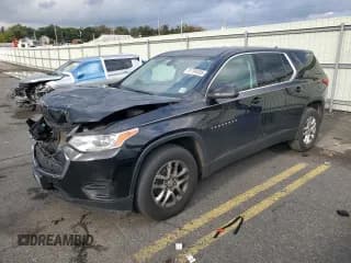 ✅ 2021 Chevrolet Traverse LS • VIN: 1GNERFKW2MJ203513 • Lot: 81794535. Wystawiony na Copart z przebiegiem 41 050 mil. Bezpłatny archiwum sprzedaży aukcyjnych z USA i szczegółowy raport historii pojazdu na DreamBid. Zdjęcie 1.