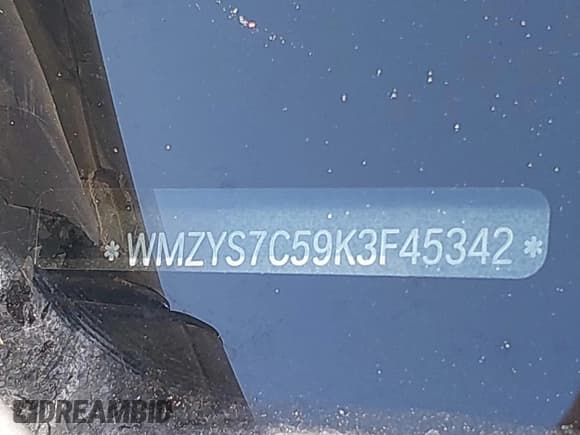 ✅ 2019 MINI Countryman Cooper • VIN: WMZYS7C59K3F45342 • Lot: 41975489. Listed on IAAI with 113,898 mi. Free auction sales archive from the USA and detailed vehicle history report at DreamBid. Image 9.