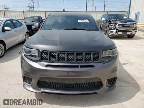 ✅ 2018 Jeep Grand Cherokee Trackhawk • VIN: 1C4RJFN95JC293974 • Lot: 55858665. Listed on Copart with 66,238 mi. Free auction sales archive from the USA and detailed vehicle history report at DreamBid. Image 5.