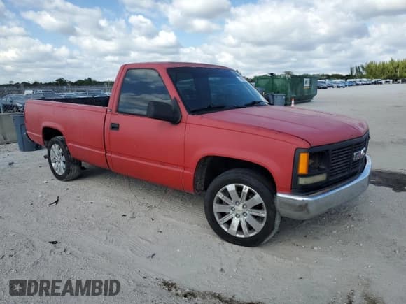 ✅ 1993 GMC Sierra 1500 Work Truck • VIN: 1GTEC14Z9PE549558 • Lot: 93817995. Listed on Copart with 237,656 mi. Free auction sales archive from the USA and detailed vehicle history report at DreamBid. Image 4.