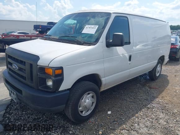 ✅ 2008 Ford Econoline Cargo Commercial • VIN: 1FTNE14W08DB10644 • Lot: 42787653. Listed on IAAI with 141,594 mi. Free auction sales archive from the USA and detailed vehicle history report at DreamBid. Image 2.
