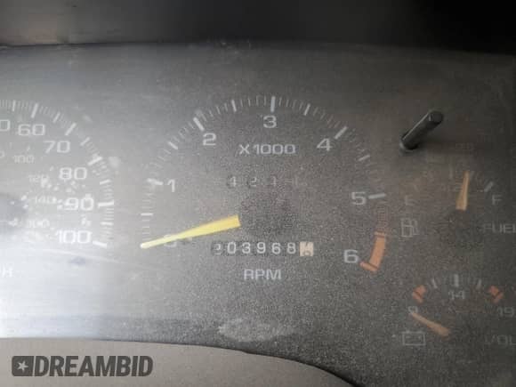 1997 Chevrolet Blazer LS с VIN 1GNCS13W3V2197732, выставлен на аукционе Copart как лот 56792025 с пробегом 203 968 миль миль и На запчасти • Non repairable. История ставок и продаж доступна на DreamBid. Изображение 9.