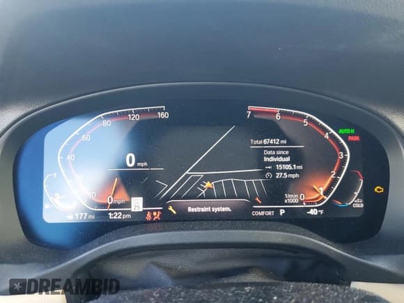 ✅ 2020 BMW X3 xDrive30i • VIN: 5UXTY5C01L9C36057 • Lot: 90639135. Listed on Copart with 67,412 mi. Free auction sales archive from the USA and detailed vehicle history report at DreamBid. Image 9.