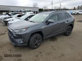 ✅ 2020 Toyota RAV4 Hybrid XLE • VIN: JTMRWRFV7LD072131 • Lot: 91808005. Wystawiony na Copart z przebiegiem 40 501 mil. Bezpłatny archiwum sprzedaży aukcyjnych z USA i szczegółowy raport historii pojazdu na DreamBid. Zdjęcie 1.