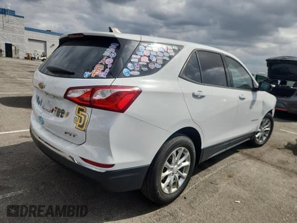 ✅ 2018 Chevrolet Equinox LS • VIN: 2GNAXHEVXJ6281369 • Lot: 82397065. Listed on Copart with 89,914 mi. Free auction sales archive from the USA and detailed vehicle history report at DreamBid. Image 3.
