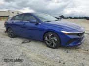 ✅ 2025 Hyundai Elantra SEL Convenience • VIN: KMHLS4DG9SU890348 • Lot: 81773765. Listed on Copart with 12,472 mi. Free auction sales archive from the USA and detailed vehicle history report at DreamBid. Image 4.