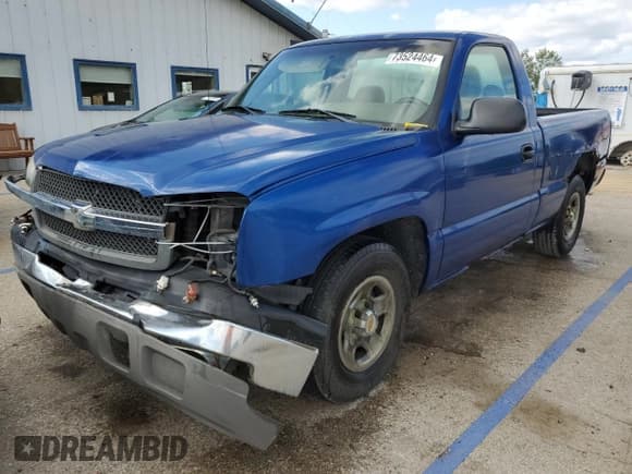 ✅ 2004 Chevrolet Silverado 1500 Work Truck • VIN: 1GCEC14X24Z121737 • Лот: 73524464. Опубликован ранее на Copart с пробегом 197 076 миль. Бесплатный доступ к архиву аукционных продаж из США и подробный отчёт об истории автомобиля на DreamBid. Изображение 1.