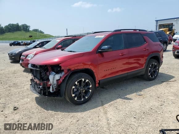 ✅ 2025 Chevrolet Equinox AWD RS • VIN: 3GNAXTEG2SL206215 • Lot: 60842825. Wystawiony na Copart z przebiegiem 3 040 mil. Bezpłatny archiwum sprzedaży aukcyjnych z USA i szczegółowy raport historii pojazdu na DreamBid. Zdjęcie 1.